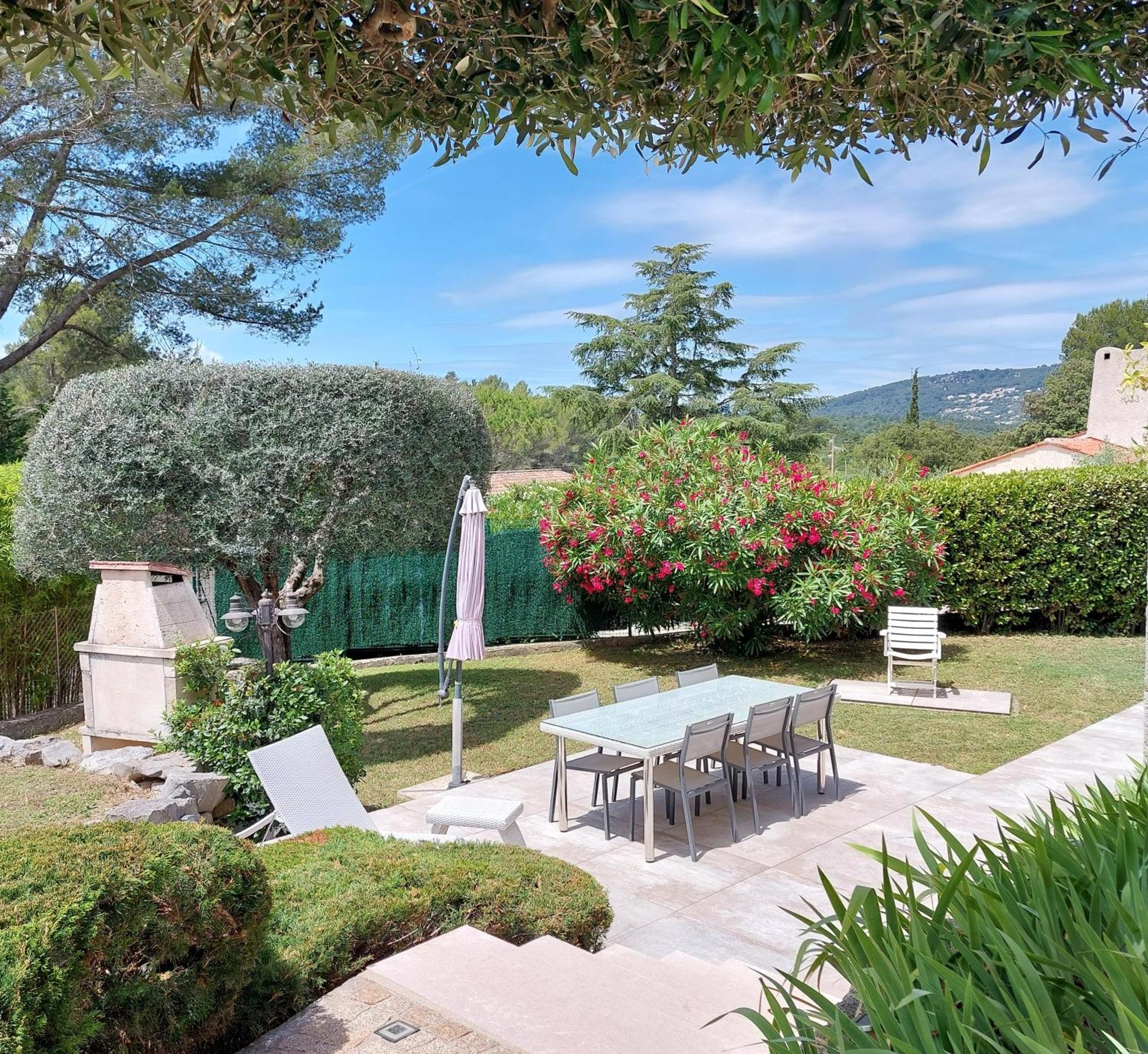 Gite Les Pins Climatise Piscine Chauffee Jardin Peymeinade 外观 照片